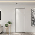 Wish 2025 New Interior Hinged Solid Wood Door Melamine Bedroom Frameless Hidden Door Invisible Set Wooden Door