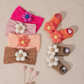 Children's Flower Bow Hair Band & Girl Socks Combo Baby Clothing Hair Accessories Series