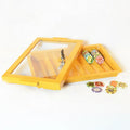 Store 350 Gold Poker Chip Tray Golden Chip Holder for Entertainment Products
