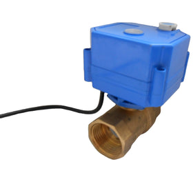 Irrigation Valve With Manual Operation CWX-25S Dn25 Brass Ss304 1 Inch 12v Dc Irrigation Valve
