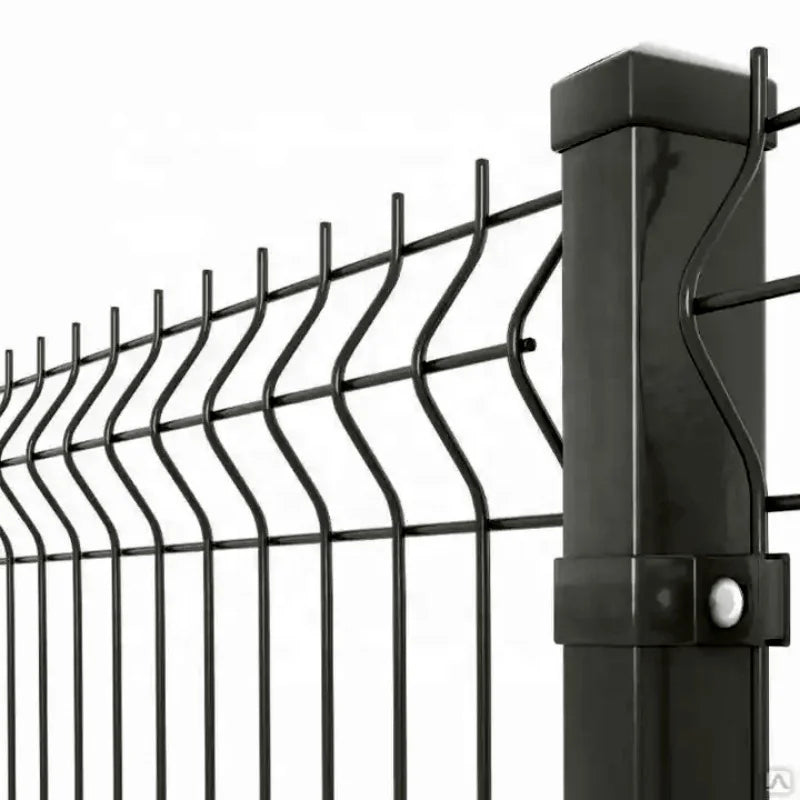 High Quality 3D Curved Heat Treated Stainless Steel Welded Wire Mesh Garden Fence with PVC Coating for Outdoor Home Decor