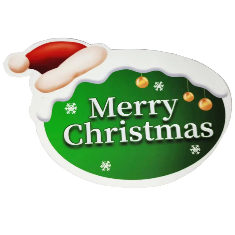 Christmas Eve Design PVC Foam Board 3mm Thickness Cartoon Pattern UV Printed Durable Waterproof Eco-Friendly for Home Decoration