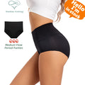 Shanhao OEM Ladies High Waist Briefs Postpartum Panties Organic Cotton Physiological Underwear Women's Heavy Flow Period Panties