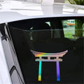 Shinto Torii Gate Sticker Car Window Bumper Laptop Motorcycle Decal Vinyl Gift Die Cut Decals Latop Window Glass Vinyl Sticker
