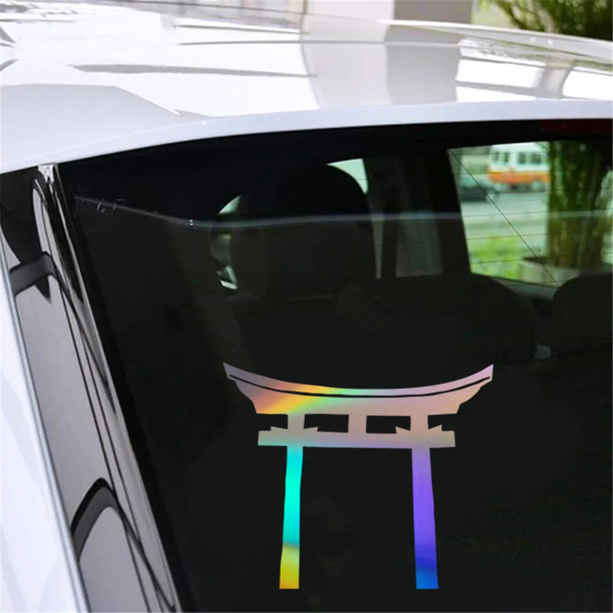 Shinto Torii Gate Sticker Car Window Bumper Laptop Motorcycle Decal Vinyl Gift Die Cut Decals Latop Window Glass Vinyl Sticker