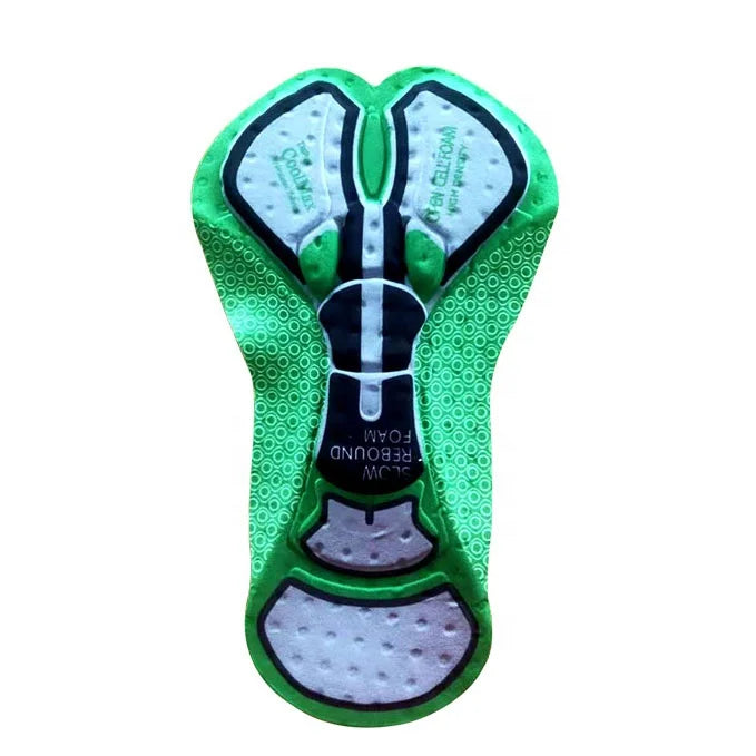 Custom High Density Breathable Cycling Gel Pad Moisture Wicking Sponge Cycling Top Pad Soft Bike Bib Shorts Cushion Padding
