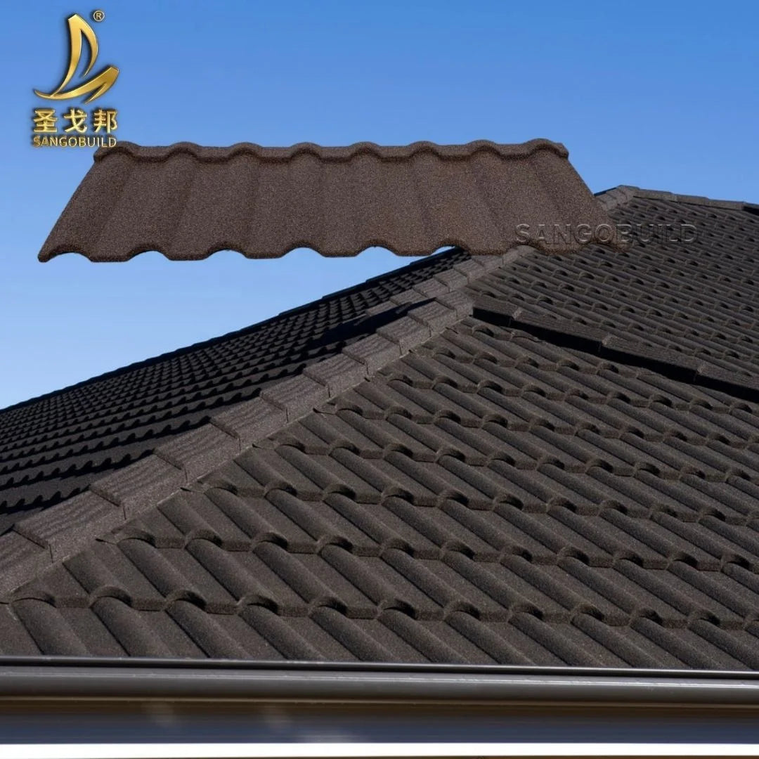 Premium Stone Coated Metal Roof Tile for Coastal Areas Corrosion Resistant