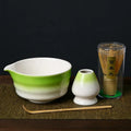High Quality Eco-Friendly Porcelain Japanese Matcha Tea Bowl with Customizable Matcha Whisk and Japandi Design Gift Box Tool Set
