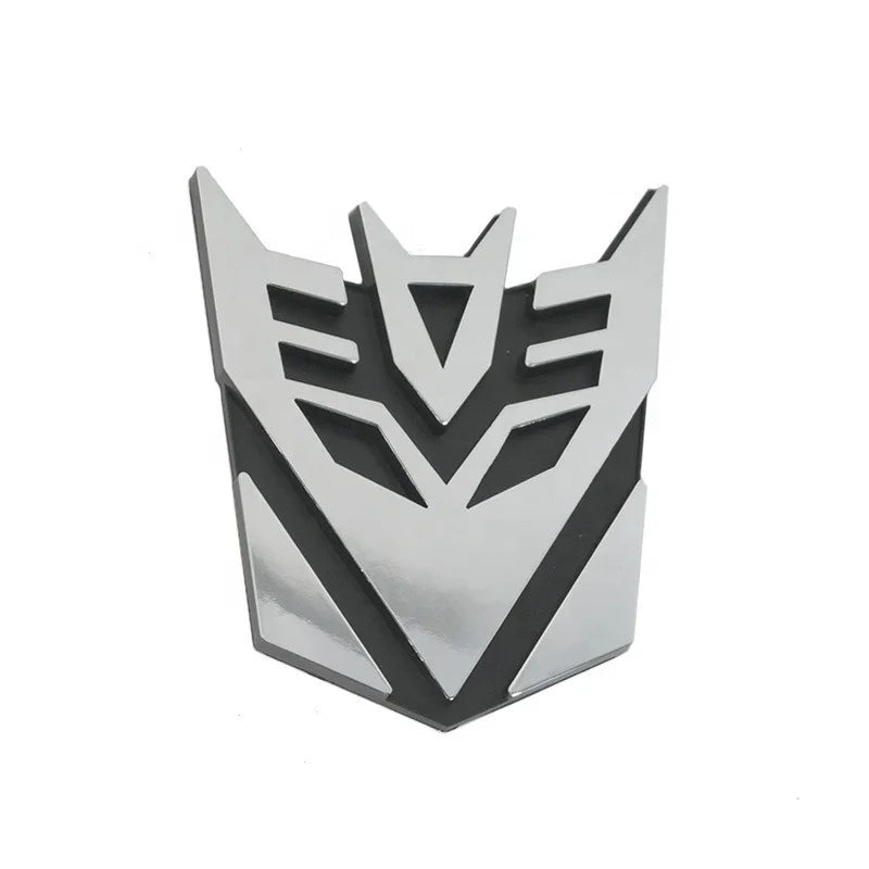 Wholesale Eco-Friendly Plastic Chrome ABS Car Emblem Stickers with Cute Cartoon Design