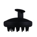 Factory Wholesale Price Full Silicone Soft Premium Scalp Brush Scrubber Shampoo Brush Black Scalp Massager