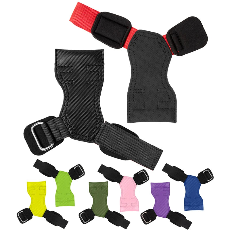 MKAS Wholesale Gymnastics Hand Weightlifting Grips Hand Protection With Wrist Support Exercise Workout Fitness Gloves
