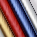 Carbon PU Leather Car Floor Mat Roll for Car Seat