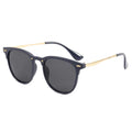 Custom Fashion Branded UV400 PC Sunglasses Luxury Branded Designer Trending Metal Big Frame Shade Sunglasses for Women