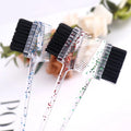 CustomEdges Cleaning Comb Stylish Baby Hair Toothbrush Edge Control Hair Brush Plastic Lace Wig Edge Brushes