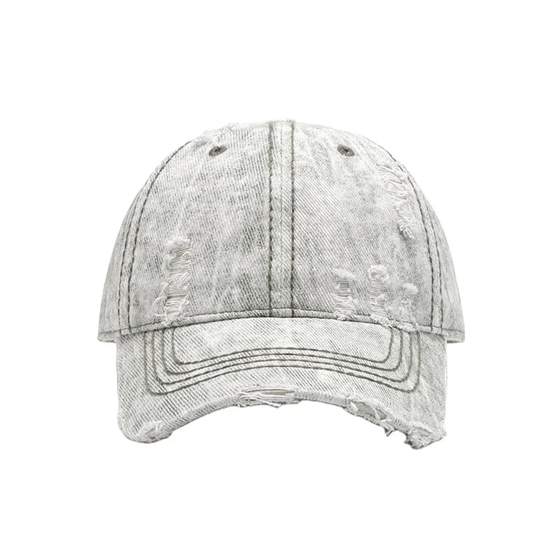 Unisex Sporty Fashionable 6-Panel Baseball Cap Twill Soft 3D Embroidery Metal Buckle Common Spring Outdoor Sports Hat