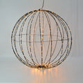 Factory Sale Directly Outdoor Foldable Garden Decoration Christmas Spheres with Lights