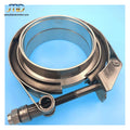 JTLD 3 Inch 76.2mm Stainless Steel Exhaust V Band Clamp Male Female Flange