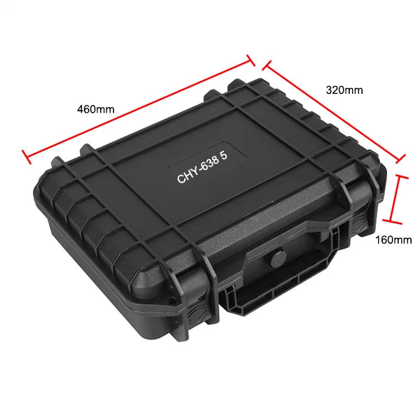 Waterproof Dust Resistant Small Hard Box PP Plastic Case OEM Customizable Aviation Use Suitcase