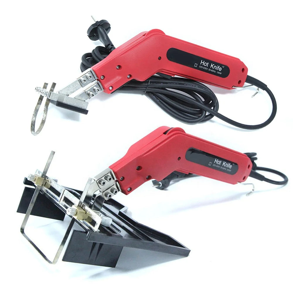 Electric Foam Cutting Knife Tools Kit 15cm Hot Knife Styrofoam Cutting Knife Craft Foam Cutter with Small and Big Slotting Board