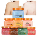 Private Label Rose Scent Fashion Scrubs Bath Foaming Shea Butter Scrub Exfoliating Body Scrub