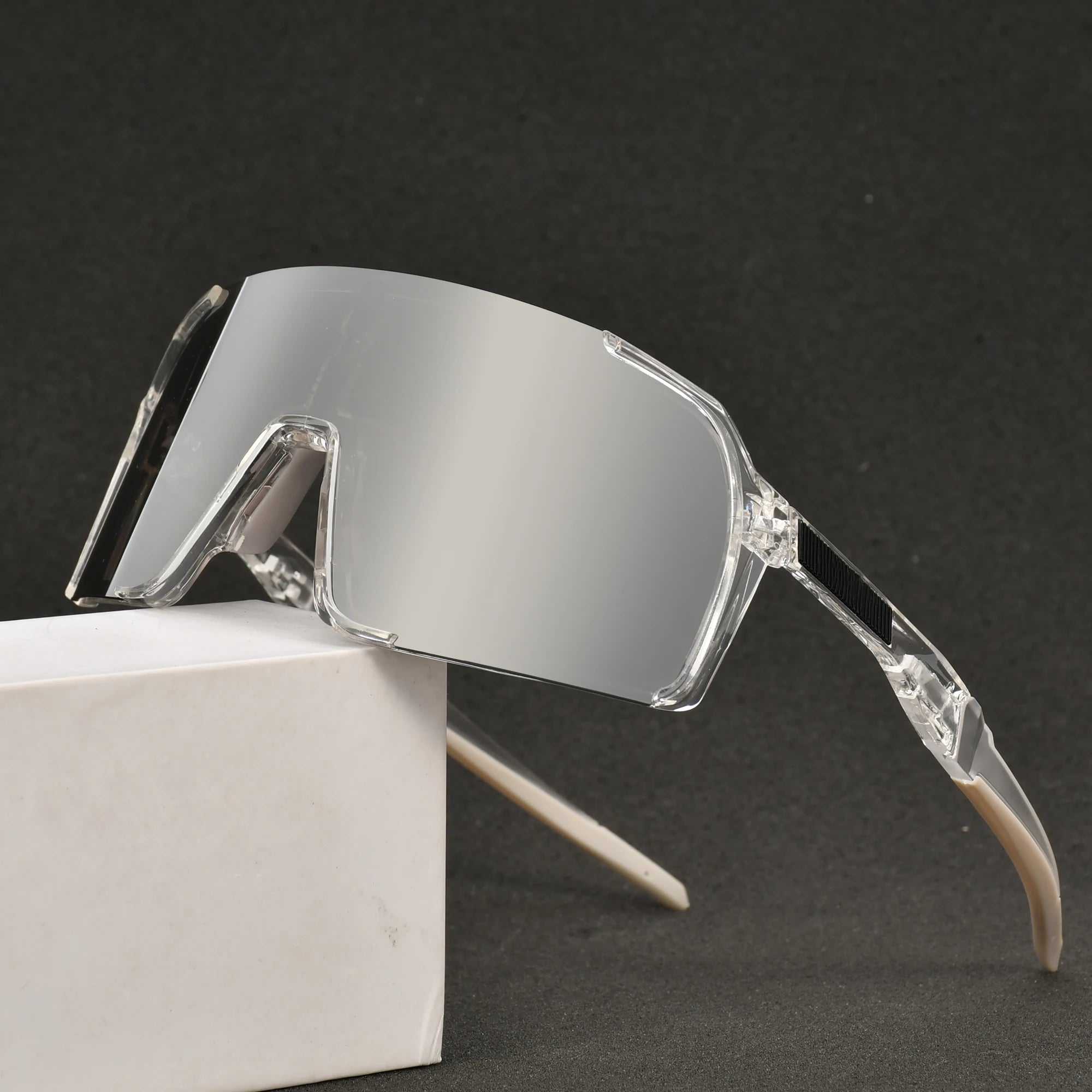 New Designer Big Frame Sport Sunglasses Outdoor Running Cycling Sport Sunglasses Sport Eyewear