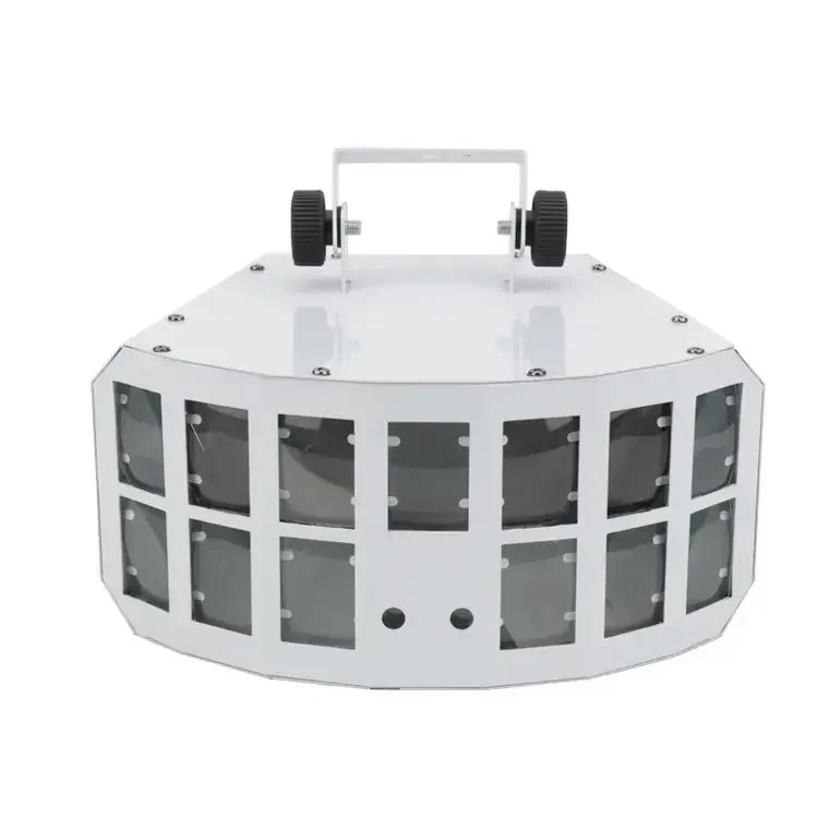 30W Stepless Double Layer Remote Control Dj Light Rgbw Led + Laser Led Butterfly Light
