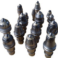 Foundation Piling Machine Carbide Conical Boring Cutter Bits Augers Teeth B47
