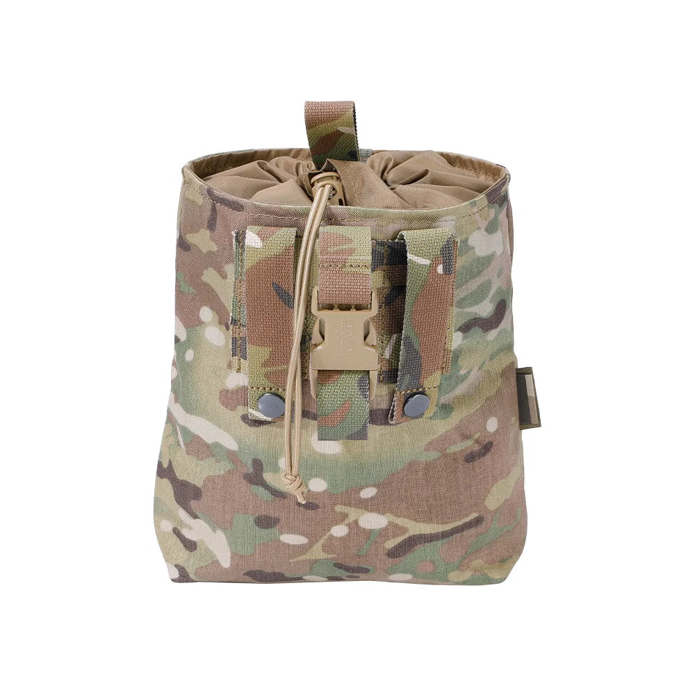 Outdoor Premium Camouflage Folding Tactical Drawstring Bag Dump Pouch