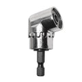 105 Degree 1/4" Hex Shank Angle Grinder Screwdriver Set Holder Adapter Adjustable Bits Nozzles Angle Screw Driver Tool
