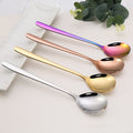 Cheap Colorful Tableware Cutlery Set Stainless Steal Korean Gold Dinner Spoon and Fork