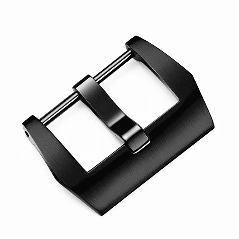 22mm Men's Cheap Brushed Stainless Steel Band Buckle 20mm 316L Stainless Steel Clasp Zinc Galvanized Made Copper Alloy