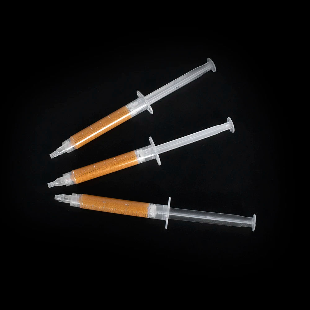 Teeth Whitening System CPSR Approved 24K Gold Tooth Bleaching Gel Non Peroxide 3ML Gold Teeth Whitening Gel Customized Logo