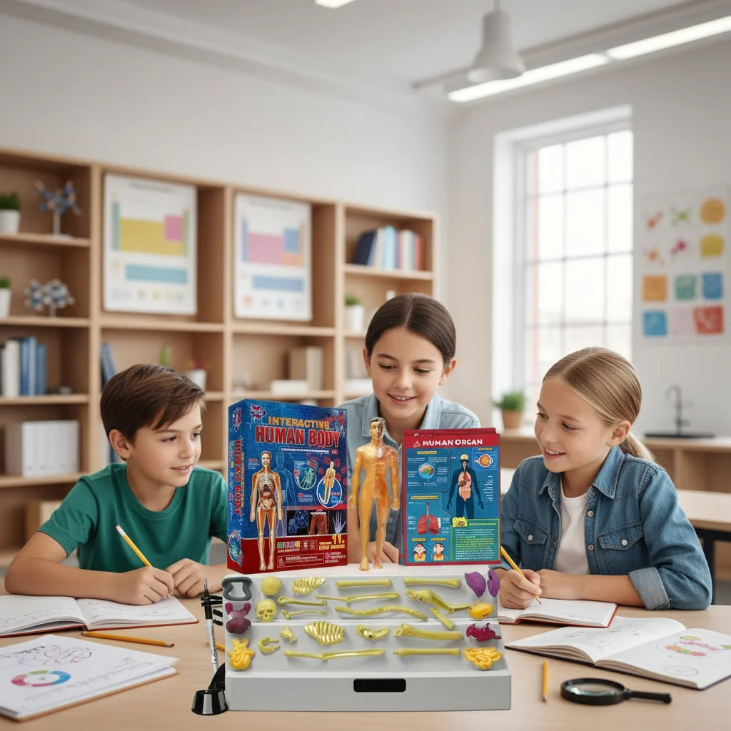 Professional Manufacturer Wholesale Preschool Stem Educational Toys High Quality Human Body Science Experiment Kits Sets BIG