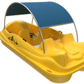 Electric 4 Persons Seater Metal & PE Plastic Pedal Boat with Sun-shade Cover Home Use 1 Piece MOQ