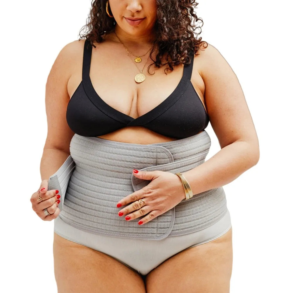 Plus Size  Weight Loss Slimming Body Shaper Universal Style Belly Trimmer Wrap Postpartum Abdominal Support Binder