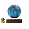 Magnetic Levitating Electric Powered 16 Color HCNT Floating Moon Lamp Remote Control Handmade Animal Prints Creative Gift Women