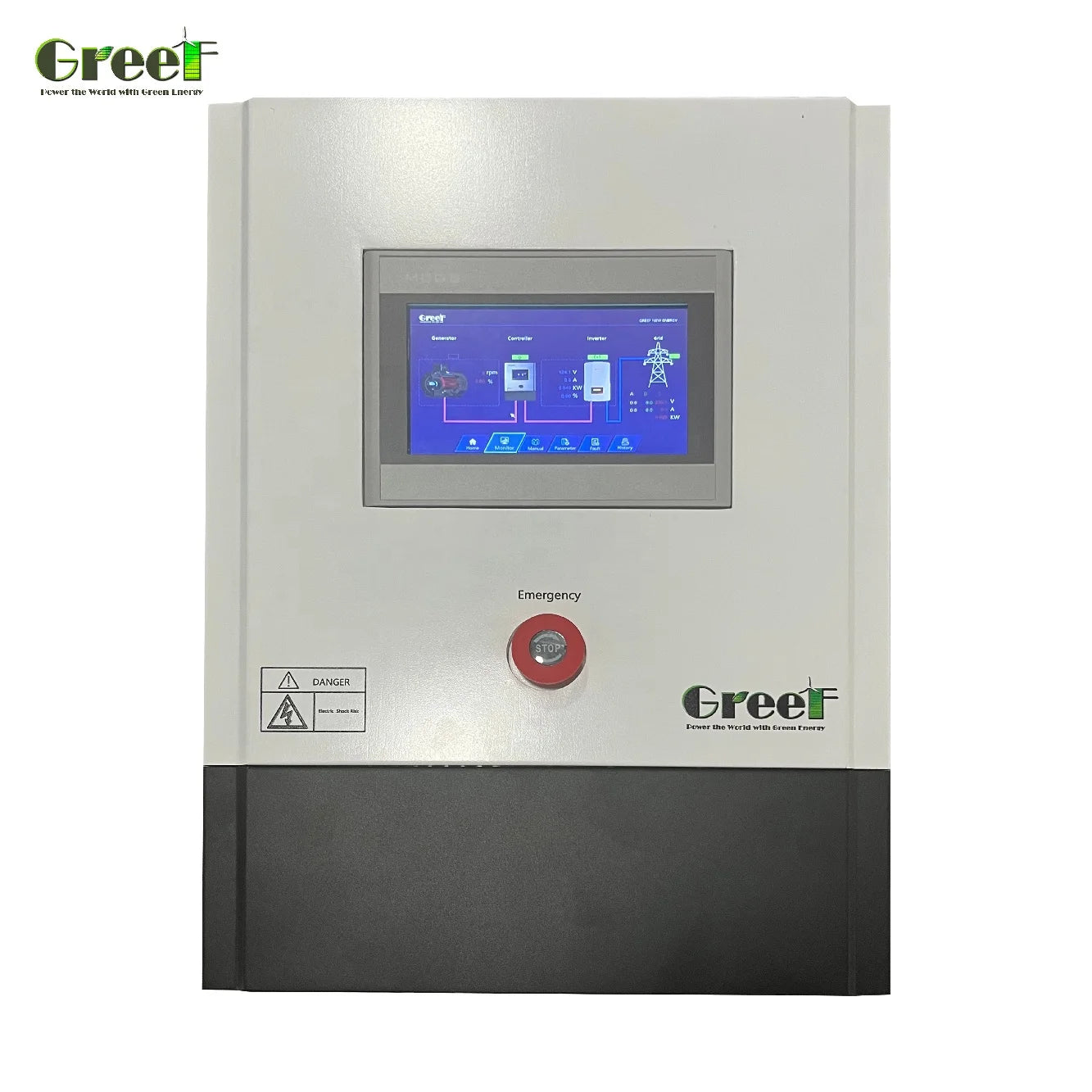 3kw 5kw Wind Turbine Generator Controller  Inverter Power Curve Tracking