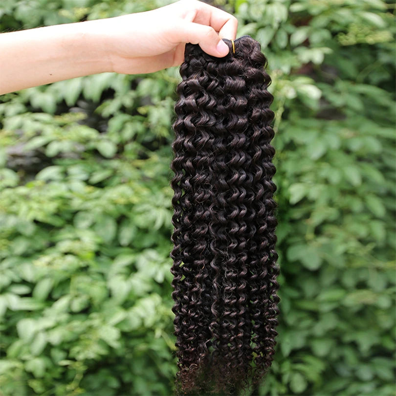 Cheap Hair Bundles Human Hair Extensions Remy 100% Human Hair Wholesale Bulk Indian Bundles Curly Raw Indian Wavy Bundles