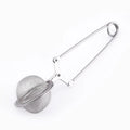 Hot Sell Food Grade Stainless Steel Tea Infuser Reusable Portable Tea Ball With Handle Food Filter