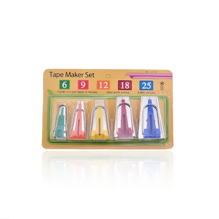 Wholesale Sewing Quilting Tools Bias Tape Makers 6mm 9mm 12mm 18mm 25mm Bias Binding Tape Maker