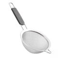 Stainless Steel Fine Mesh Strainer Colander with Handle for Home Kitchen Use Durable Metal Household Tool MegaBDM