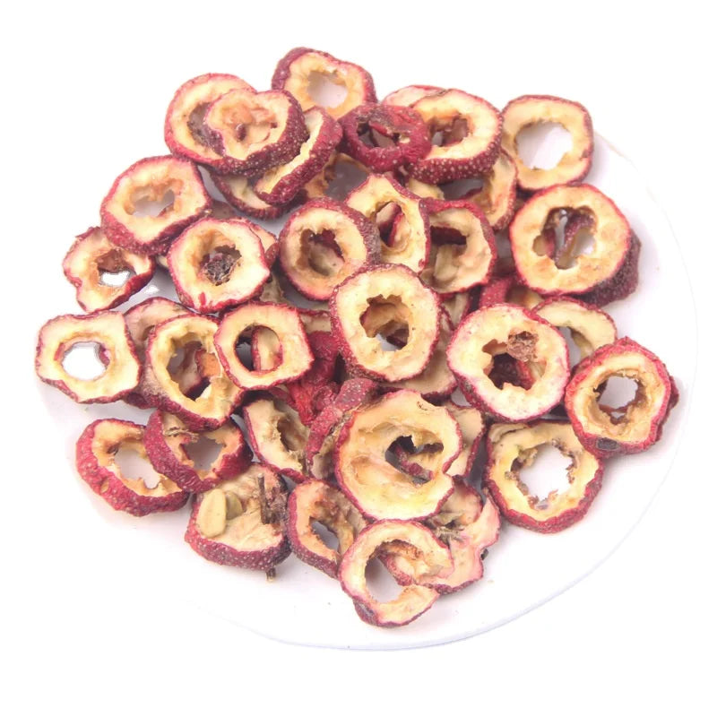 Shan Zha Wholesale Hawthorn Berry Slice Dried Fruit Tea Hawthorn Chips Dried Hawthorn Fruit Slice Seedless