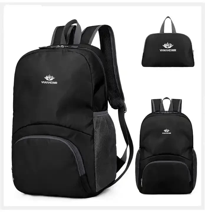 Foldable Waterproof Lightweight Expandable Gym Nylon 18l Kids Backpack for Students