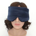 Large Size Soft Comfortable Eyelash Extension Light Block Eye Mask Elastic Adjustable Headband with Knit Strap