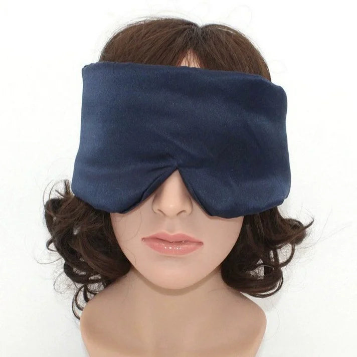 Large Size Soft Comfortable Eyelash Extension Light Block Eye Mask Elastic Adjustable Headband with Knit Strap