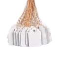 Custom 500PCS/PACK Matt Lamination Clothing Price Paper Hang Tags Garment Tags Blank Swing Tags