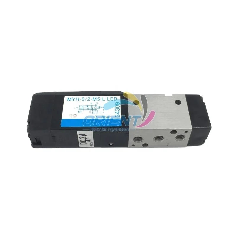 New MYH-5-2-M5-L-LED 34309 MYH52M5LLED UV Pneumatic Component Electromagnetic Valve Solenoid Valve for Polar Cutter Spare Parts