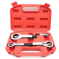 4PCS 9-27mm Nut Splitter Cracker Remover Extractor Tool Nut Splitter Remover Rusty Cutter Tool Steel Wrench Hex Spanner
