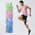 NEW Sport Running Marathon Quick Dry Custom logo Mens Muscle Mesh Sublimation Blank Polyester tank Top for Men
