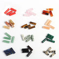4*13mm Natural Crystal Agate Gemstone Beads Strands Round Tube Beads Jewelry Findings for Bracelet Loose Gemstones